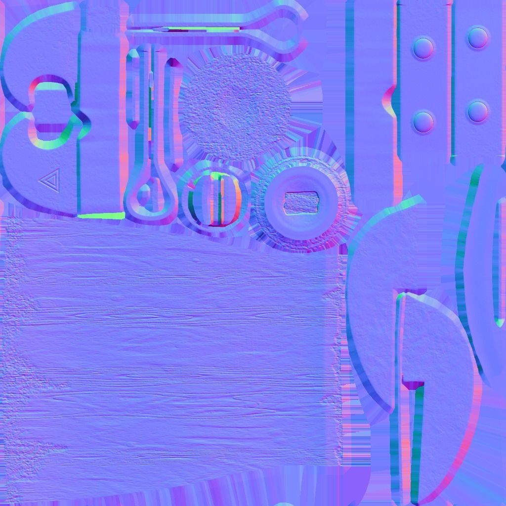 Pack can opener Low-poly 3D model_50