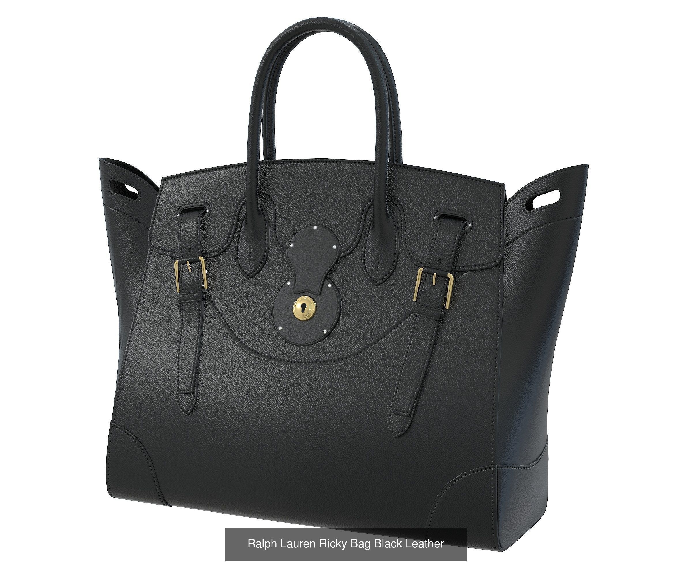 Ralph Lauren Ricky Bag 3D Model Collection_4