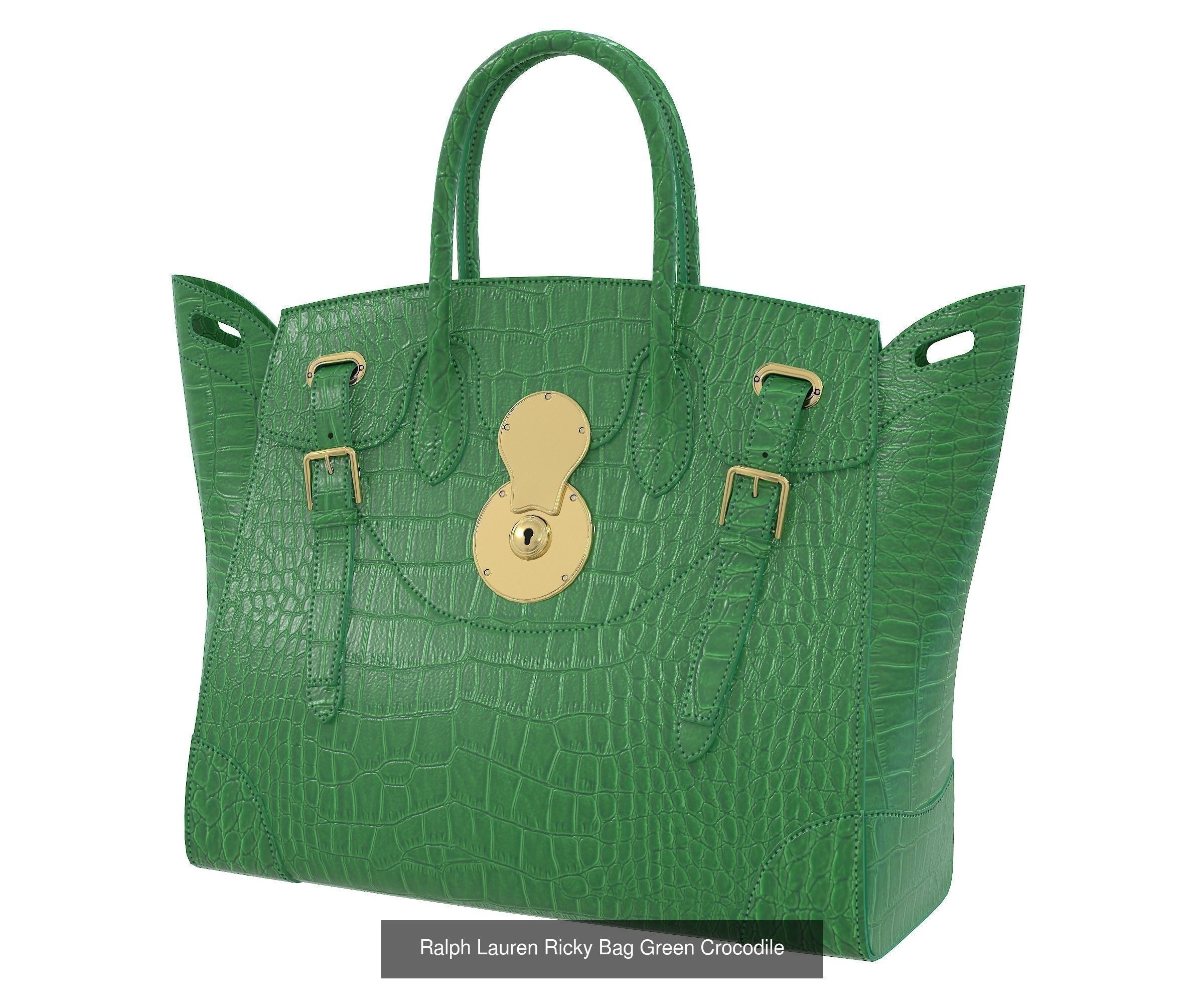 Ralph Lauren Ricky Bag 3D Model Collection_11