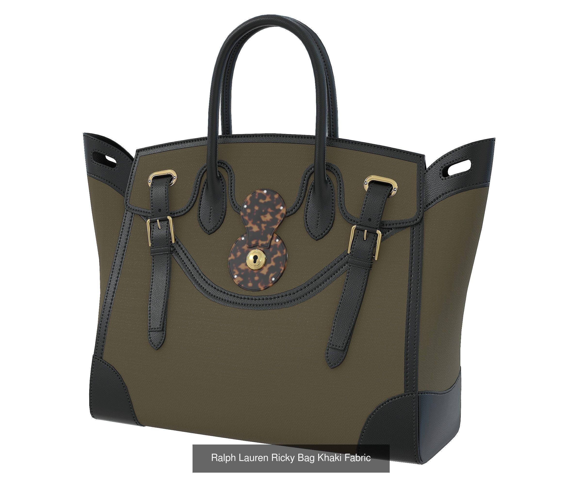 Ralph Lauren Ricky Bag 3D Model Collection_13