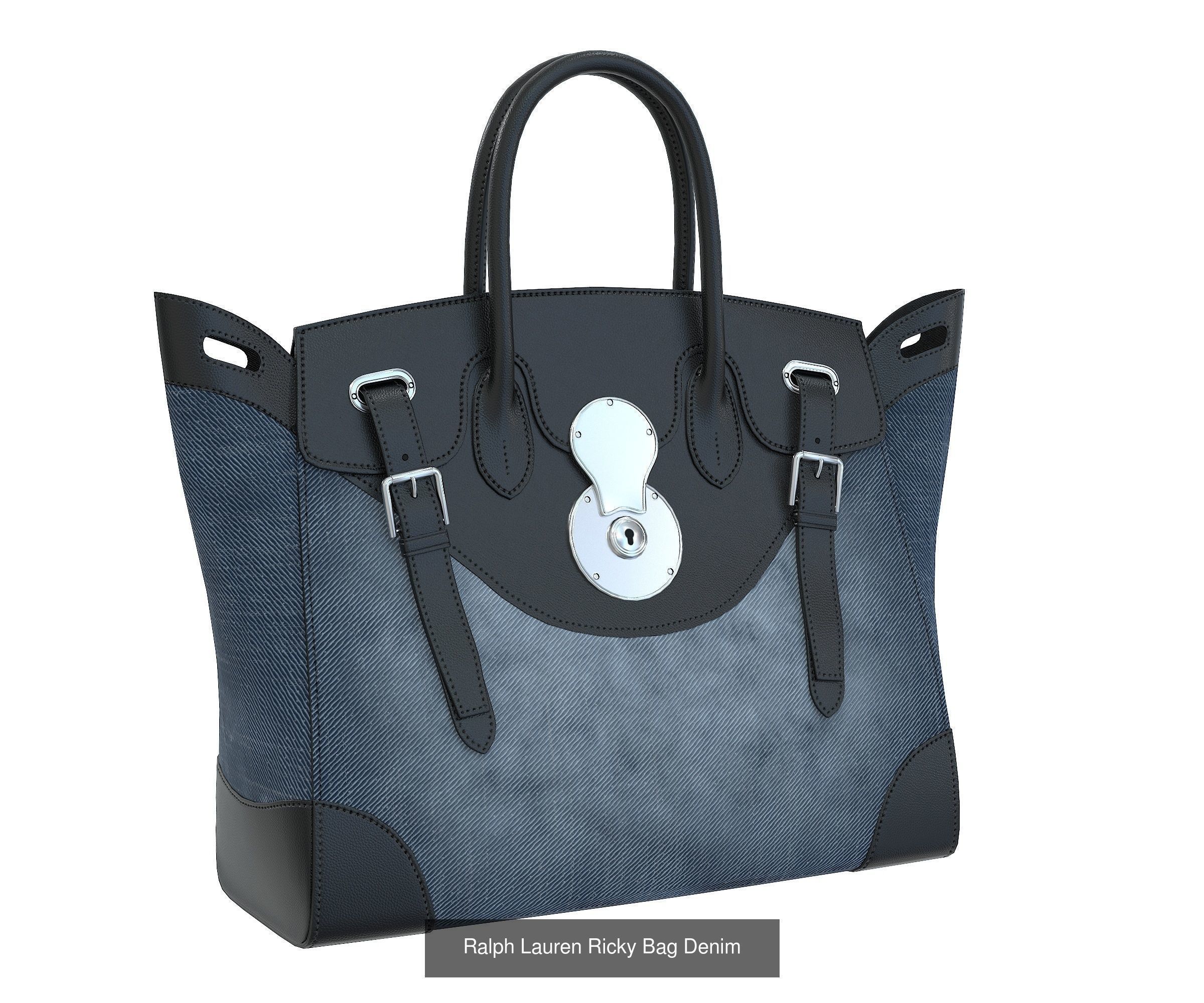 Ralph Lauren Ricky Bag 3D Model Collection_10