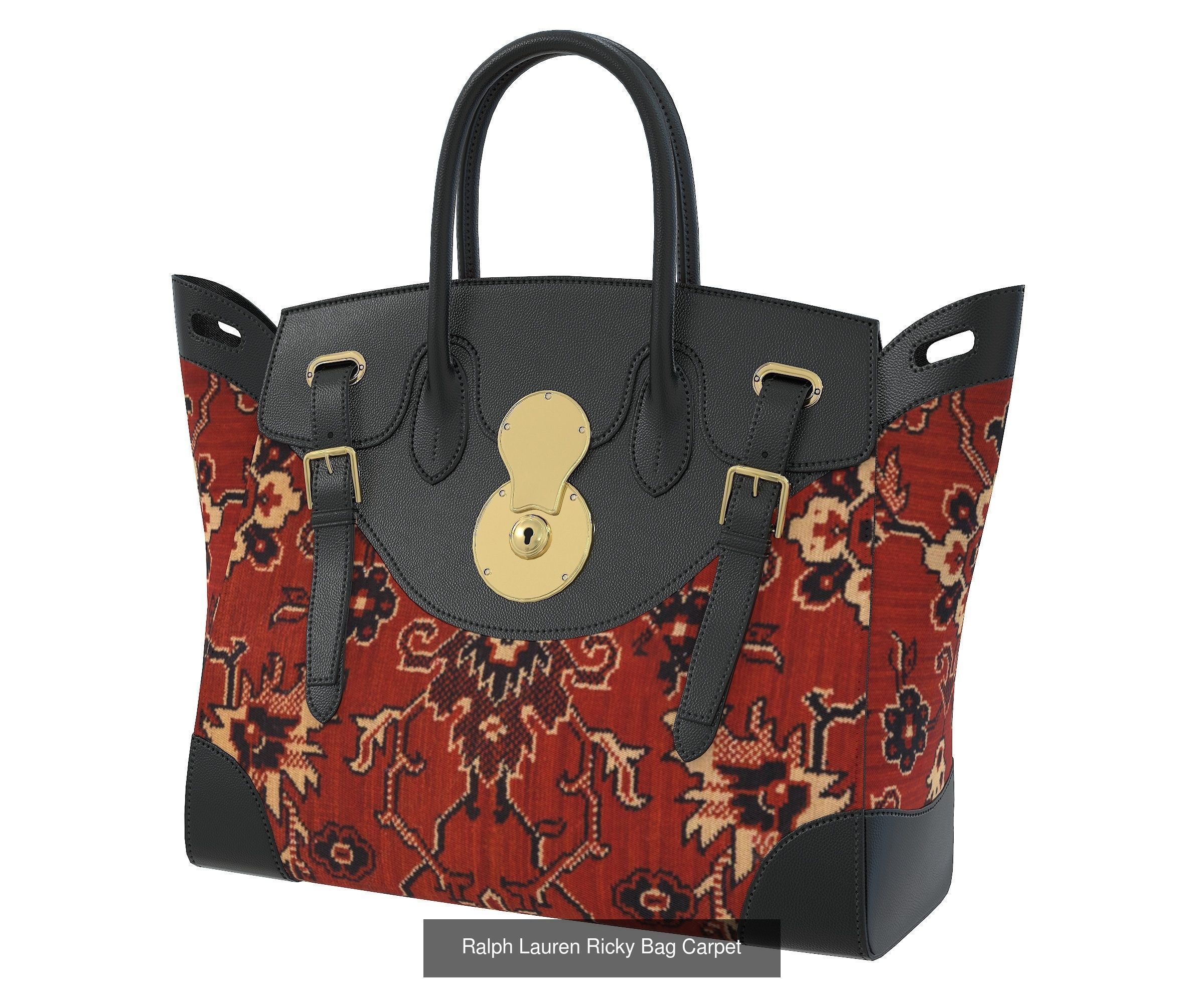 Ralph Lauren Ricky Bag 3D Model Collection_6