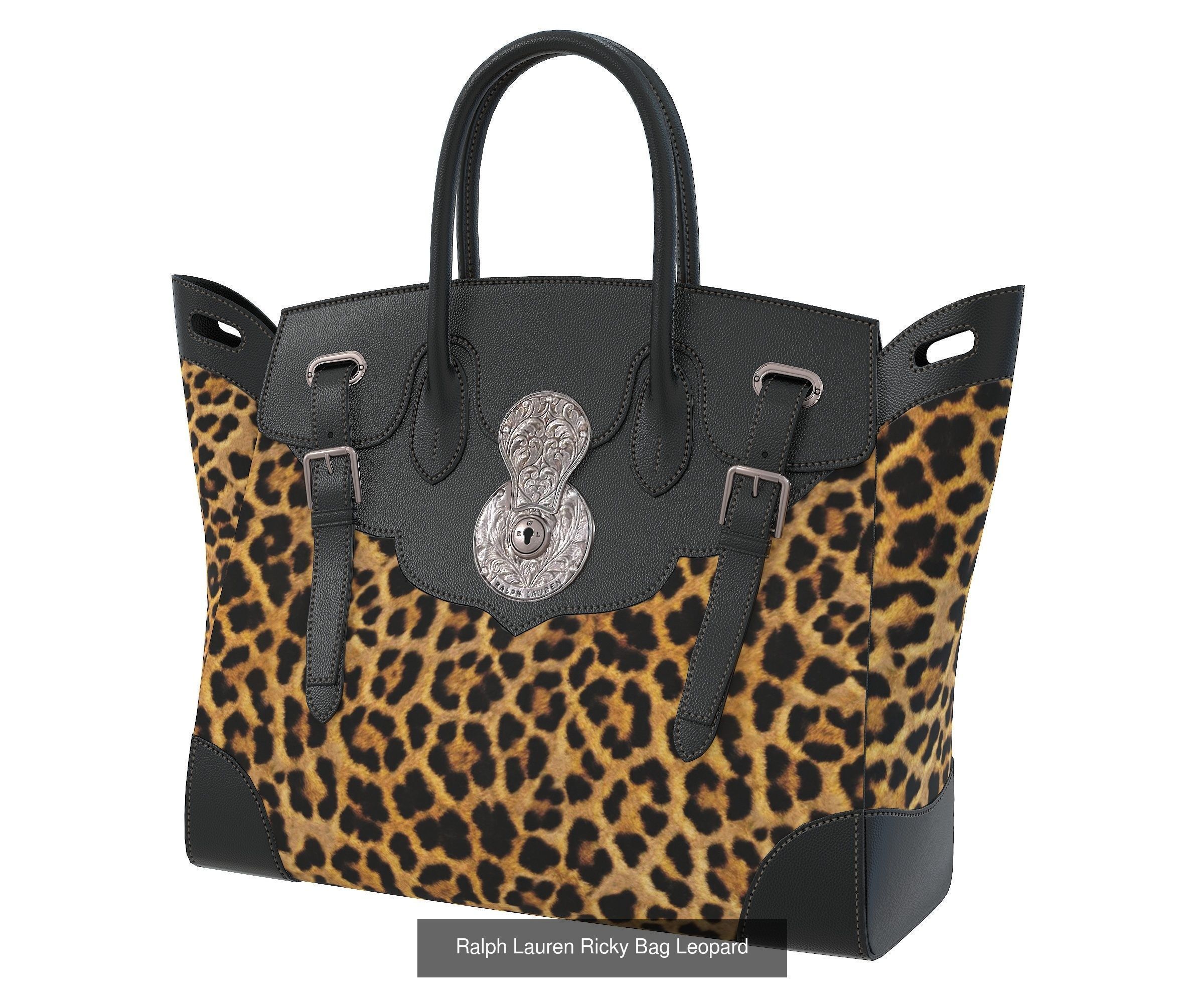 Ralph Lauren Ricky Bag 3D Model Collection_14