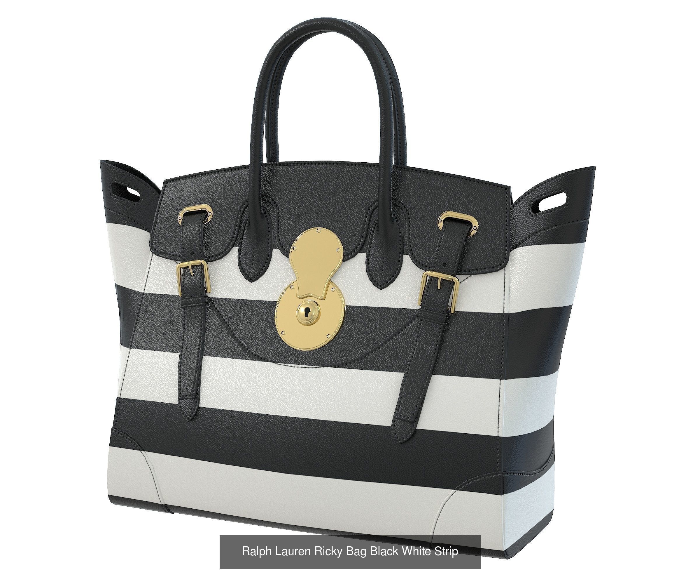 Ralph Lauren Ricky Bag 3D Model Collection_3