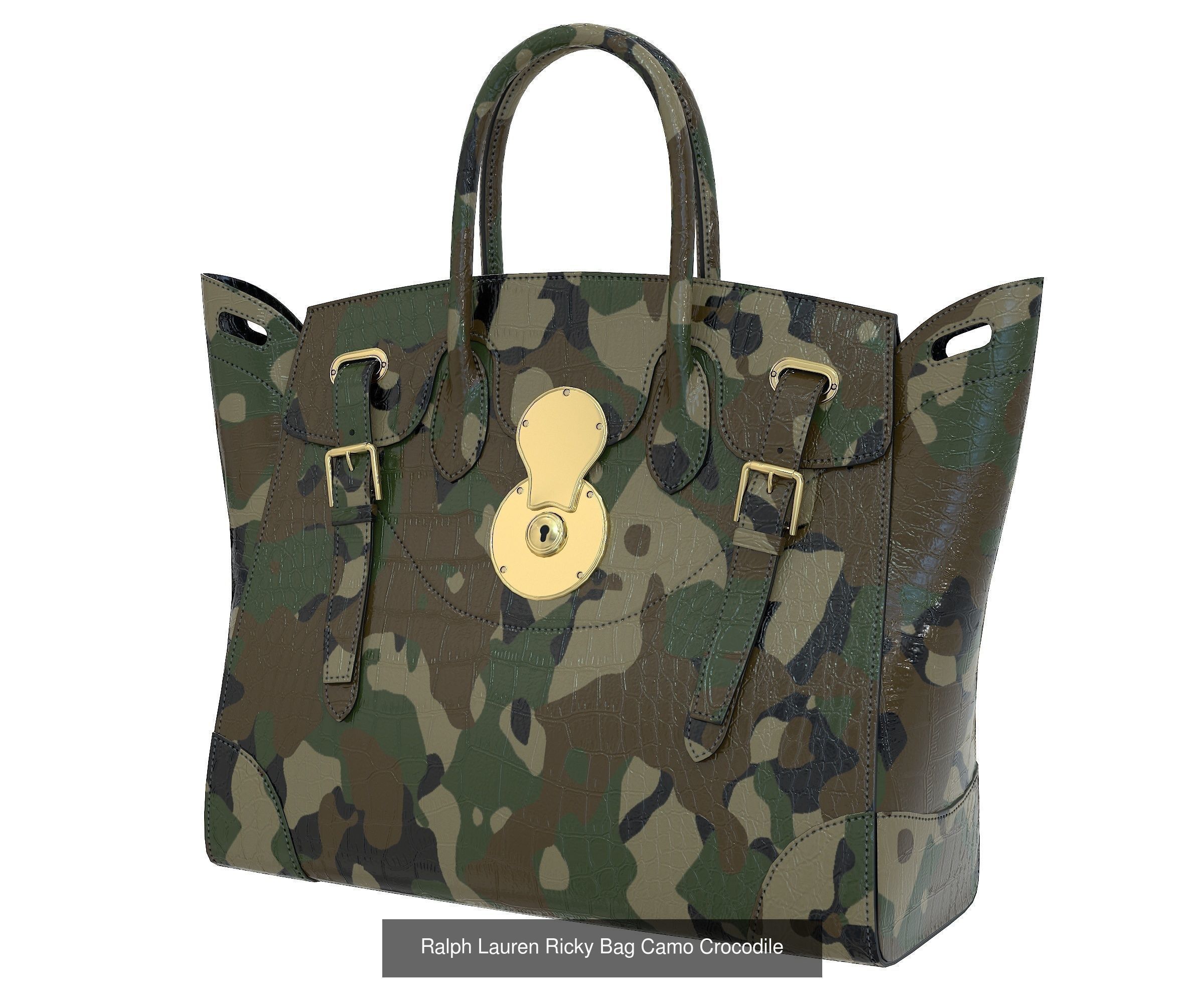 Ralph Lauren Ricky Bag 3D Model Collection_7