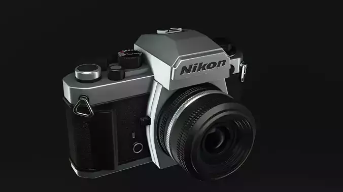 Nikon FA Camera  3D model