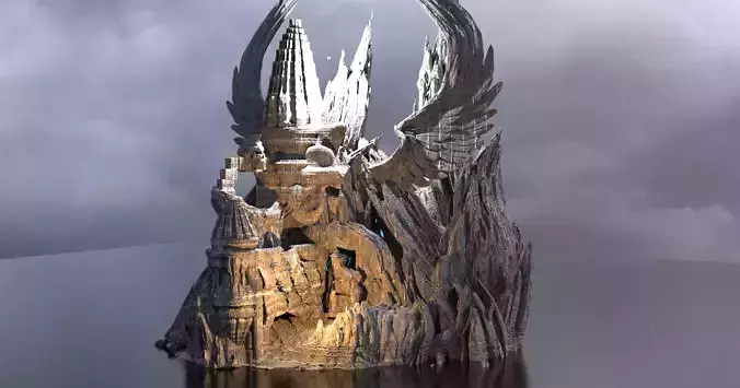 Enoch Mountain fortress stones