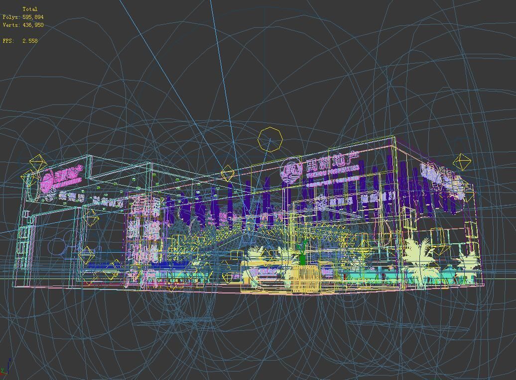 Exhibition - Area - 20X20-3DMAX2009-07 3D model_3