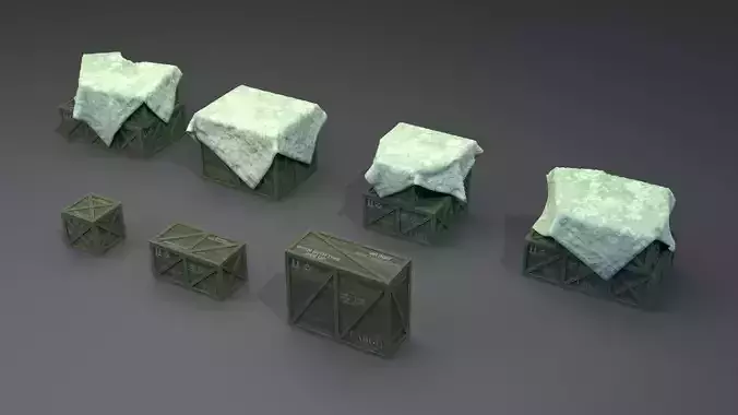 PBR Wooden Crates Pack