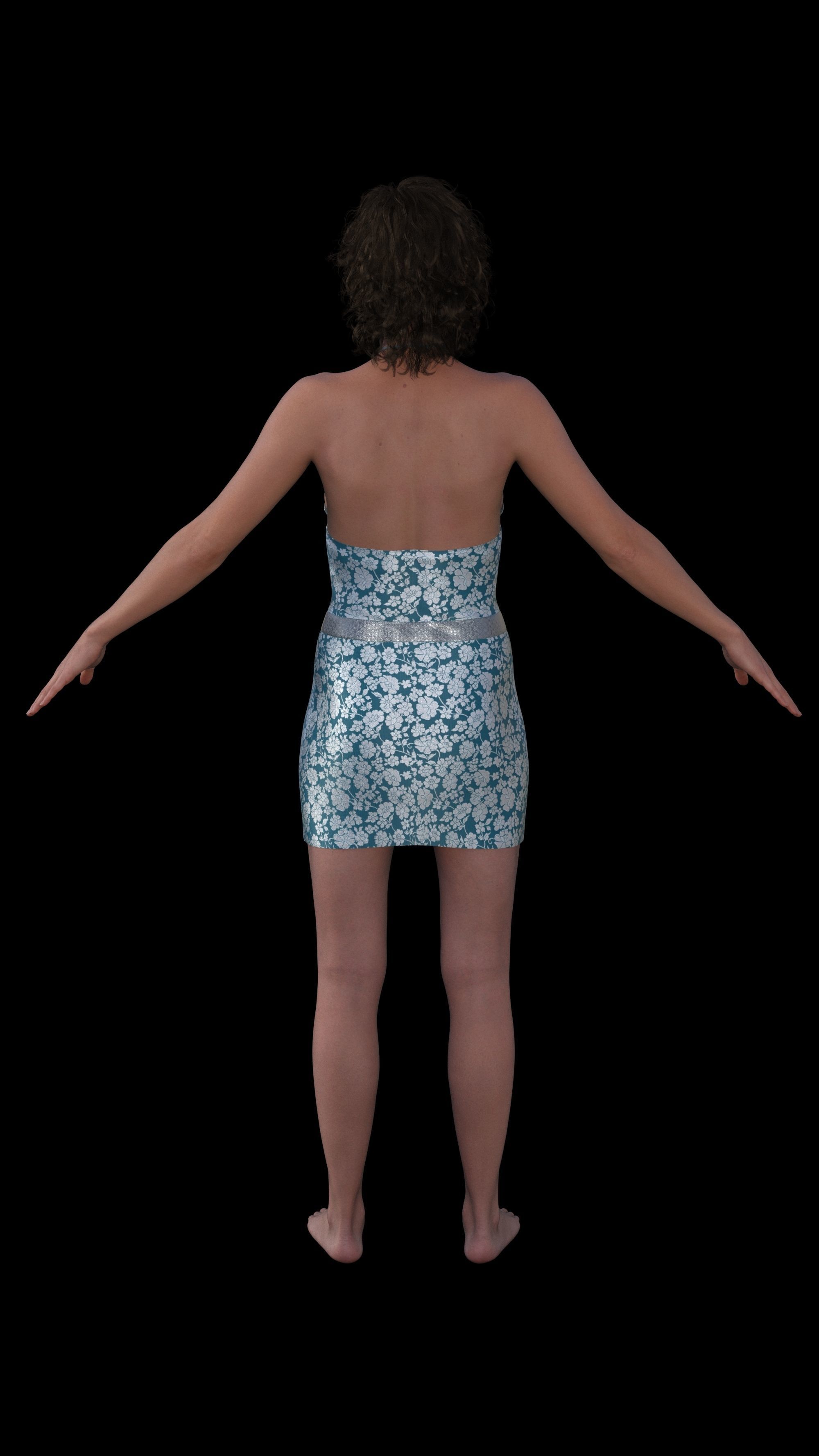 Elder Clancey Starfield Female  3D model_3