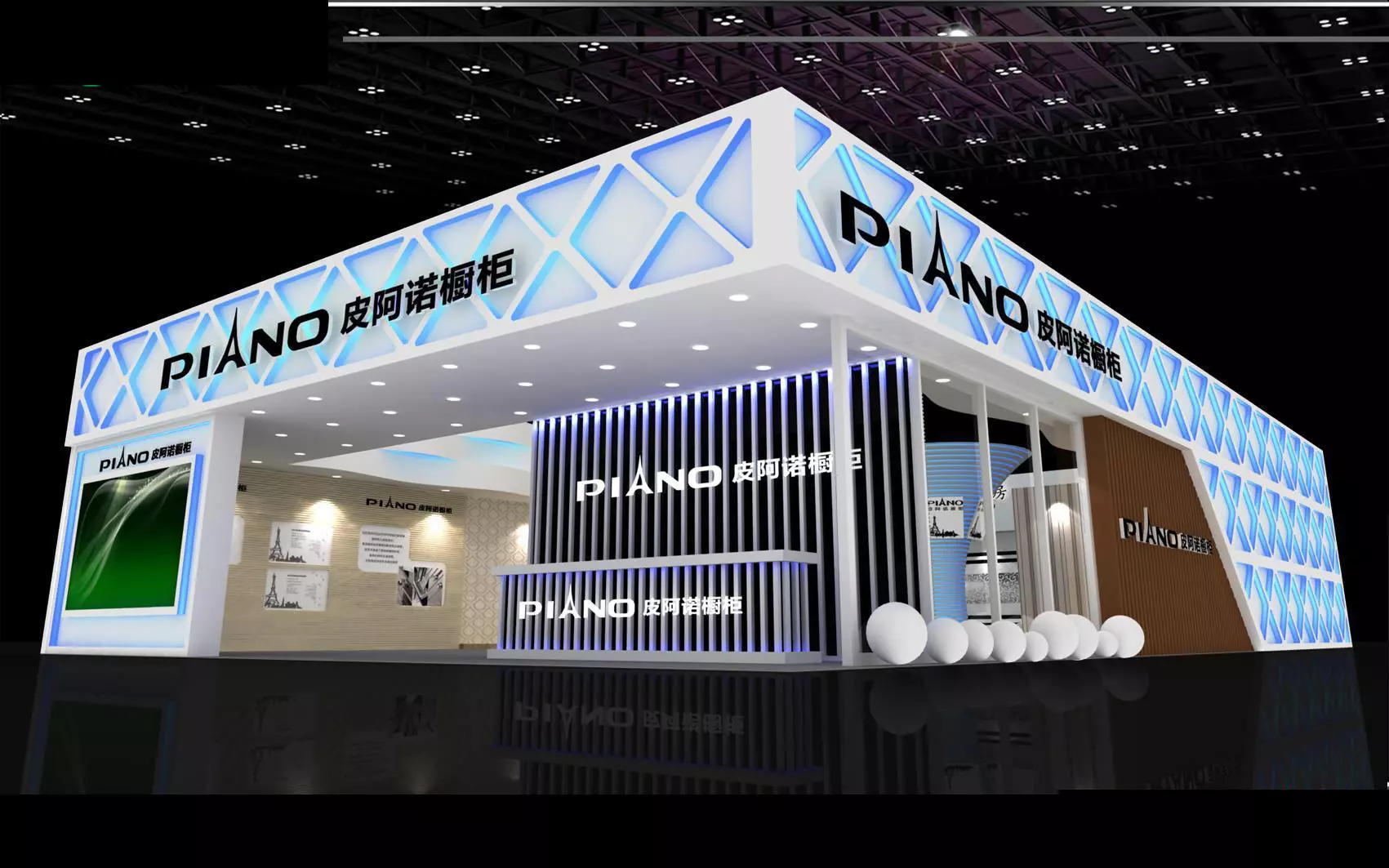 Exhibition - Area -22X13-3DMAX2010-02 3D model