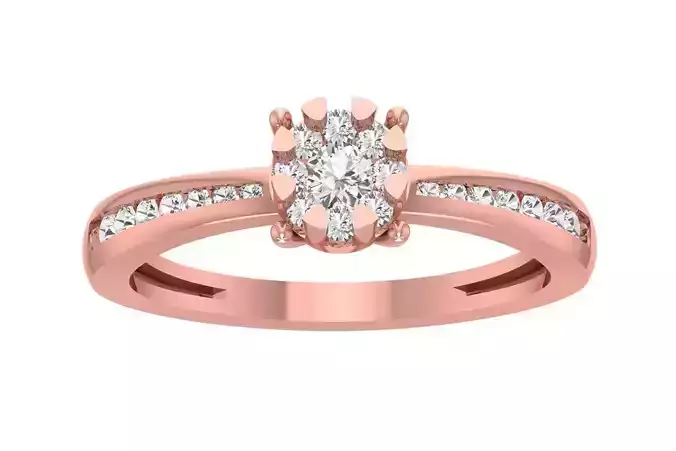 Women Wedding Engagement Bridal Ring