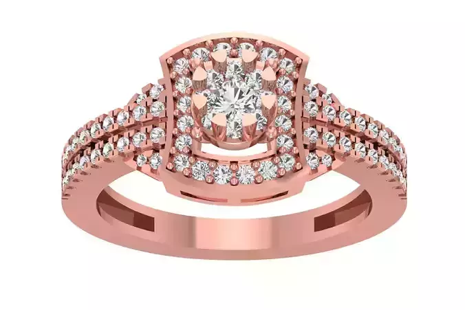 Women Wedding Engagement Bridal Ring