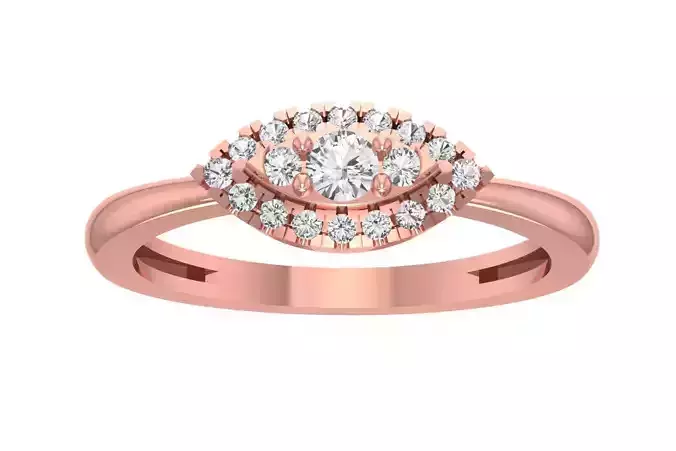 Women Wedding Engagement Bridal Ring