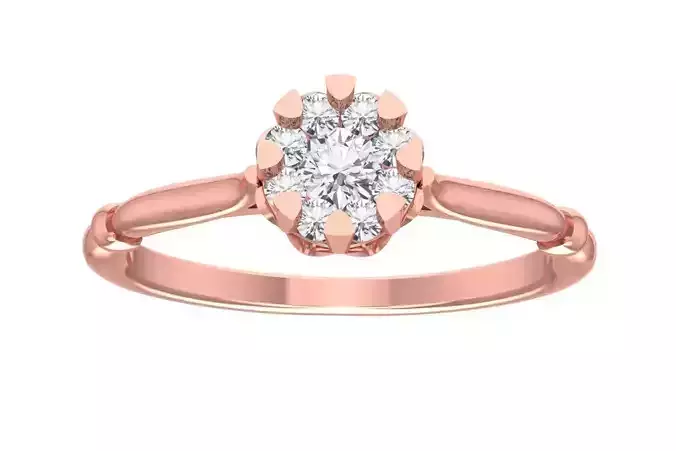 Women Wedding Engagement Bridal Ring