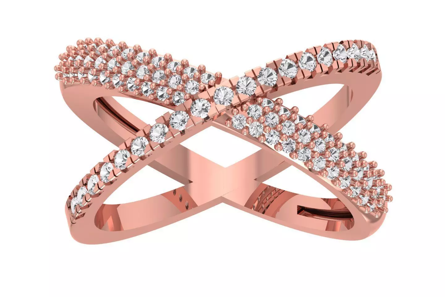 Women Wedding Engagement Bridal Ring 3D print model