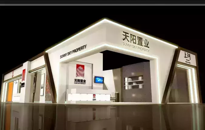 Exhibition - Area - 23X10-3DMAX2009-07