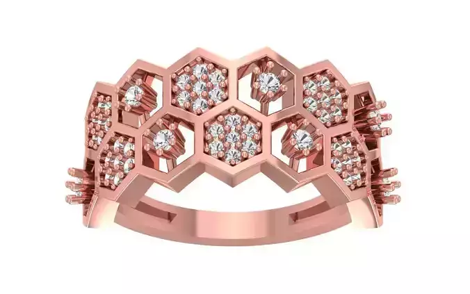 Women Wedding Engagement Bridal Ring