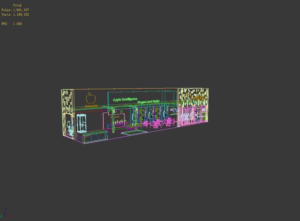 Exhibition - Area - 24X6-3DMAX2009-011 3D model_1