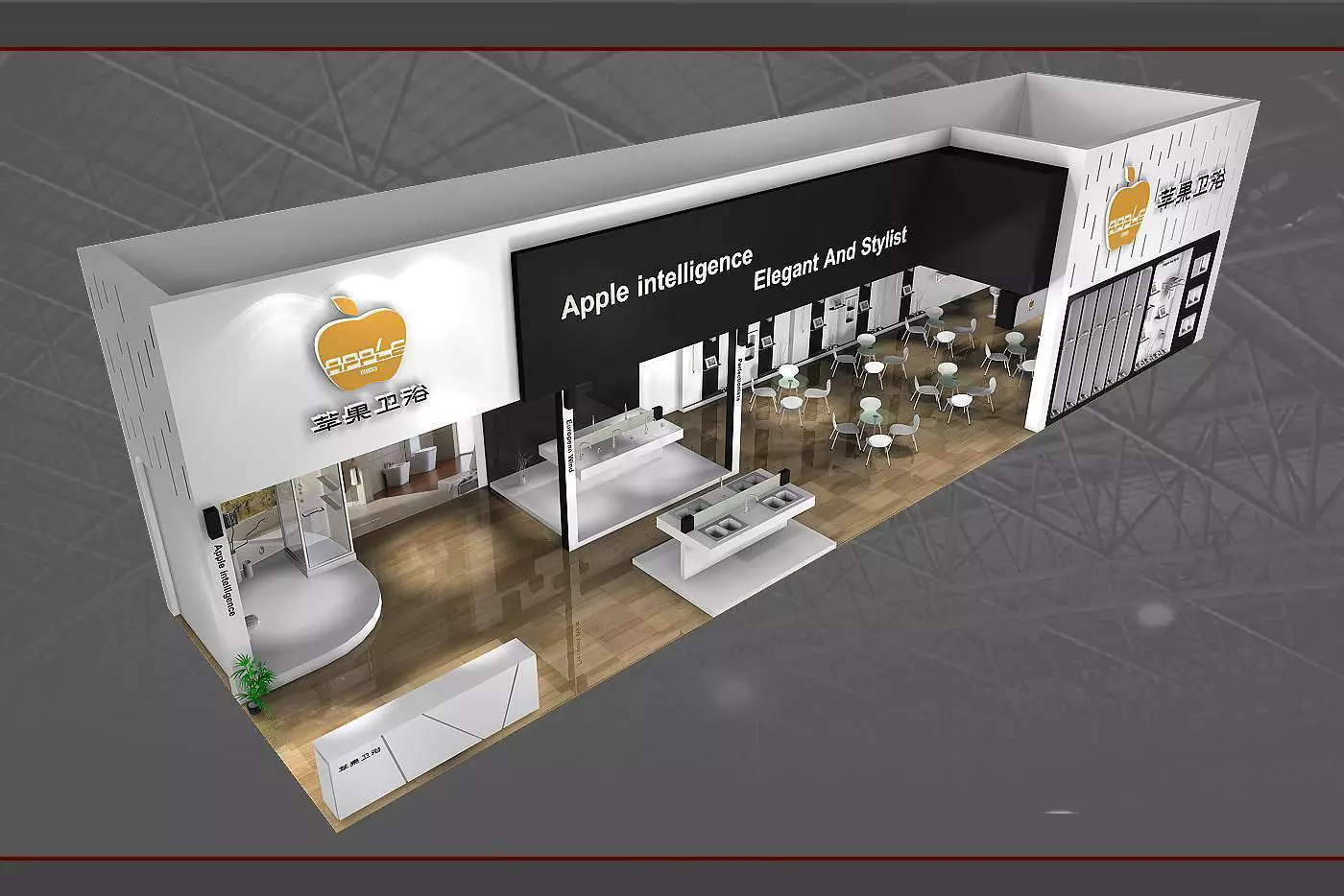 Exhibition - Area - 24X6-3DMAX2009-011 3D model_0