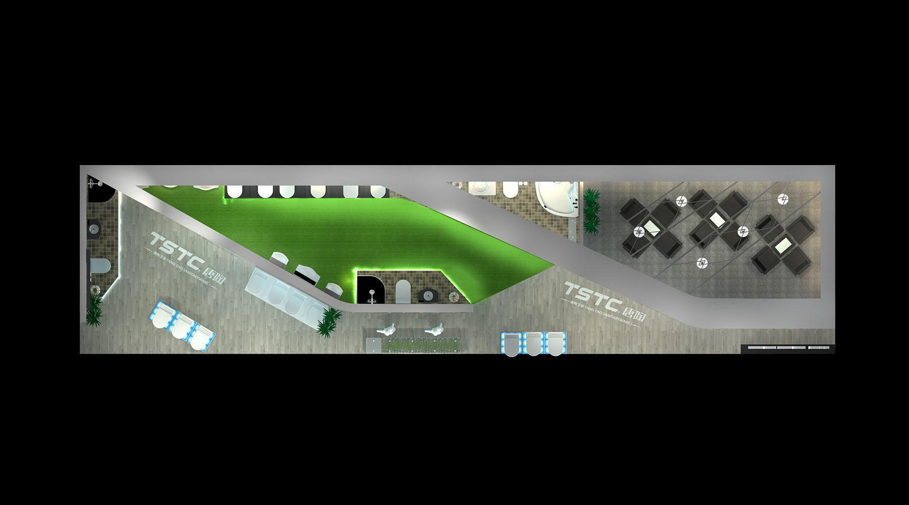 Exhibition - Area - 24X6-3DMAX2009-012 3D model_4