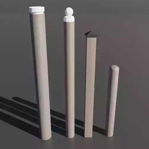 sidewalk poles for diorama