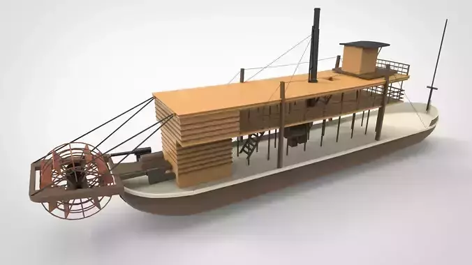 Traditional paddle ships