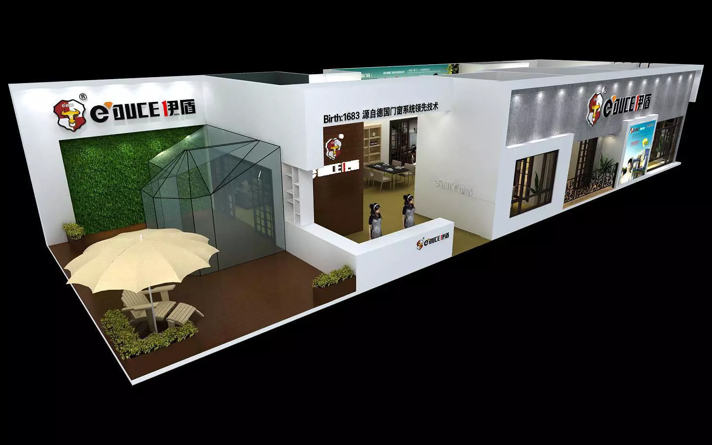 Exhibition - Area - 25X8-3DMAX2012-06 3D model