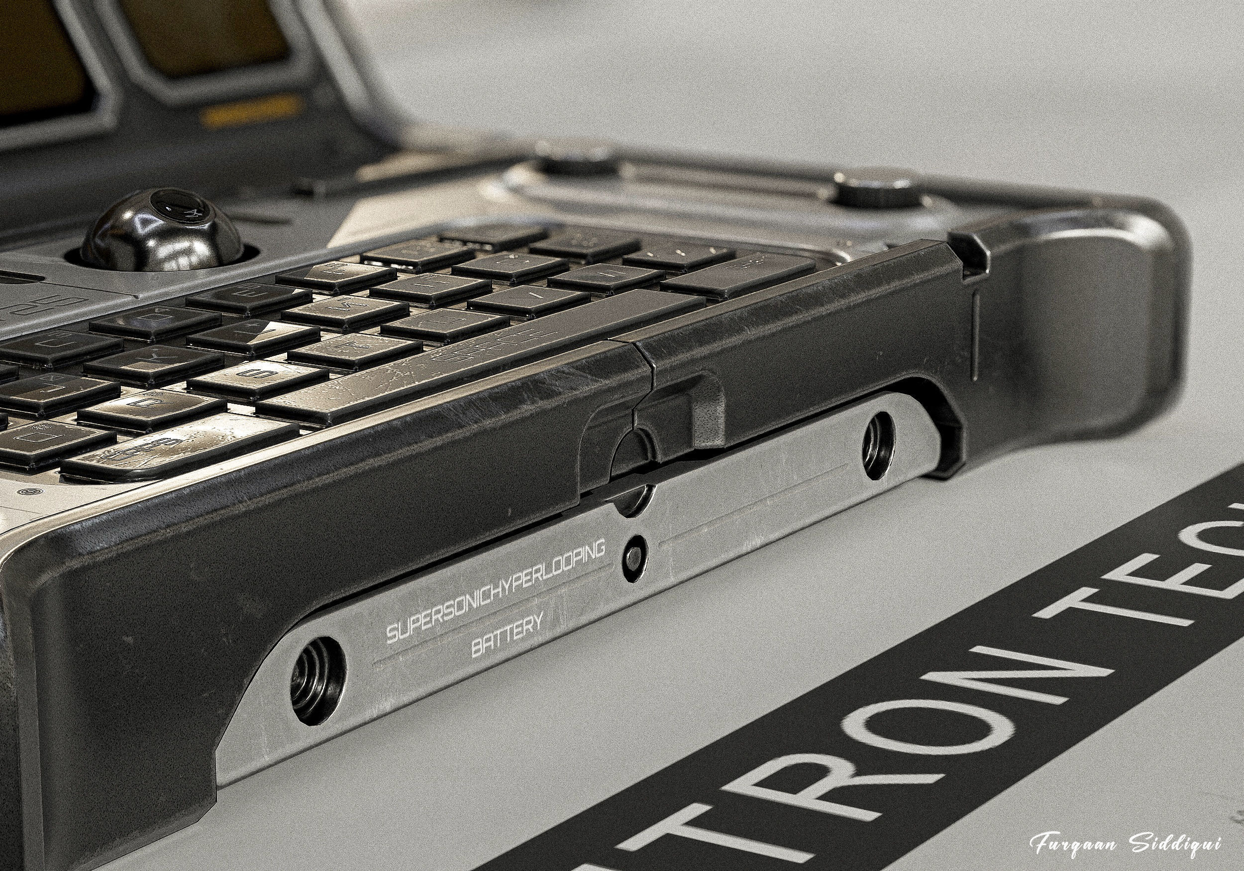 Sci-fi Controller PC V25 PBR Low-poly 3D model_9