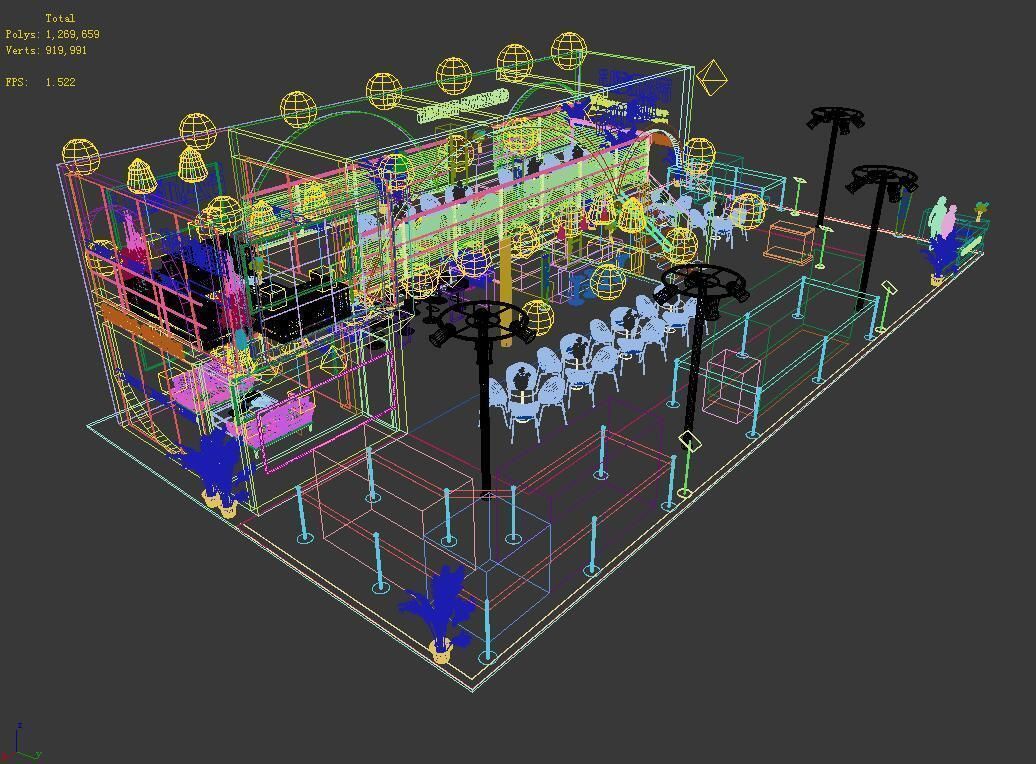 Exhibition - Area - 25X12-3DMAX2012-010 3D model_1