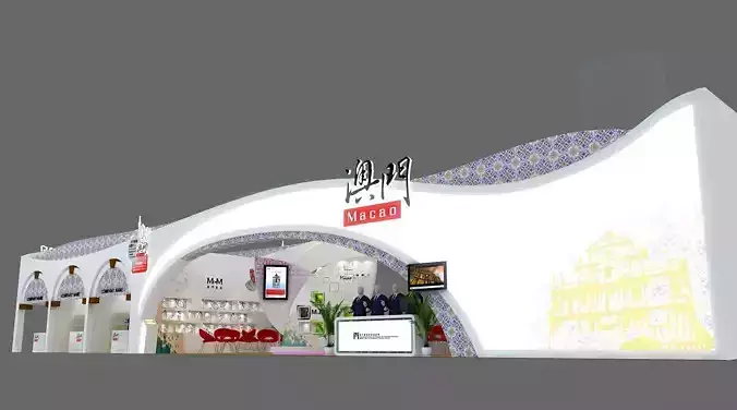 Exhibition - Area -27X6-3DMAX2009-022