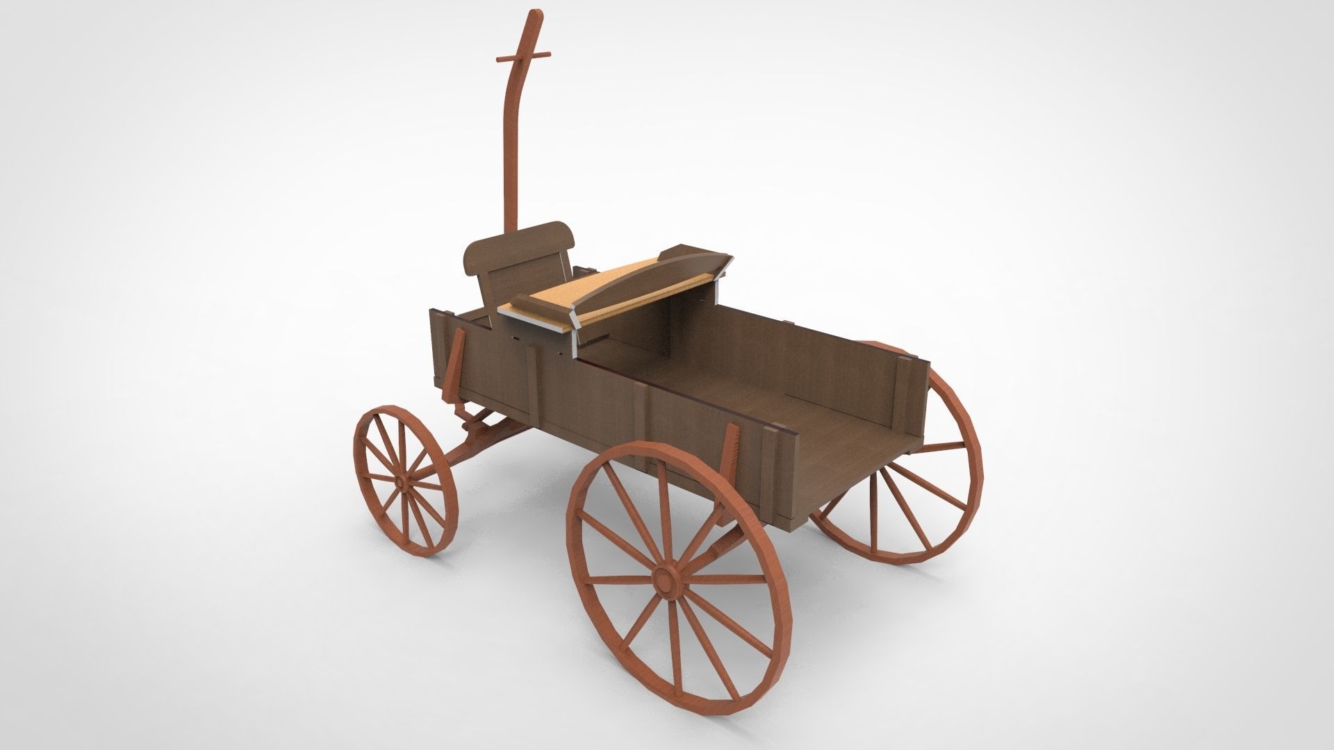 Carriage 3D model_3