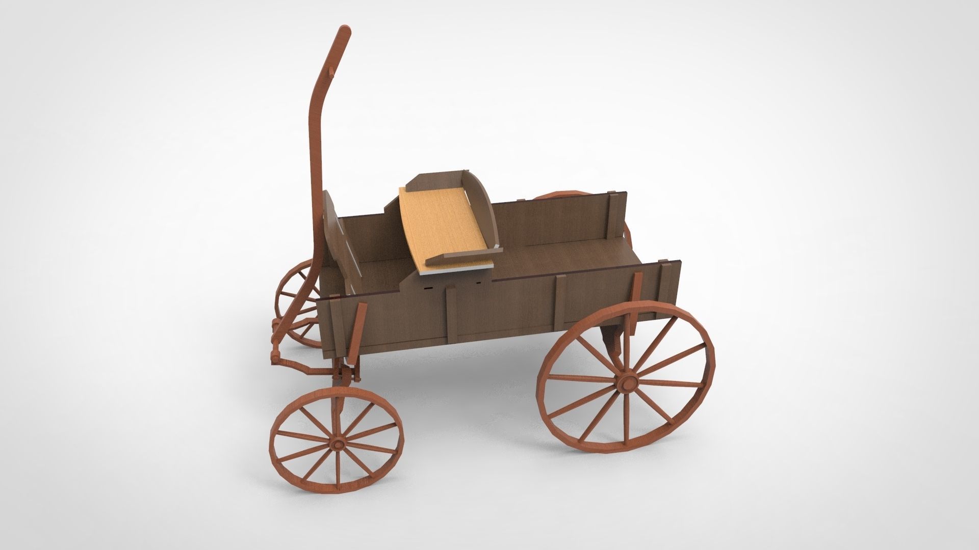 Carriage 3D model_4