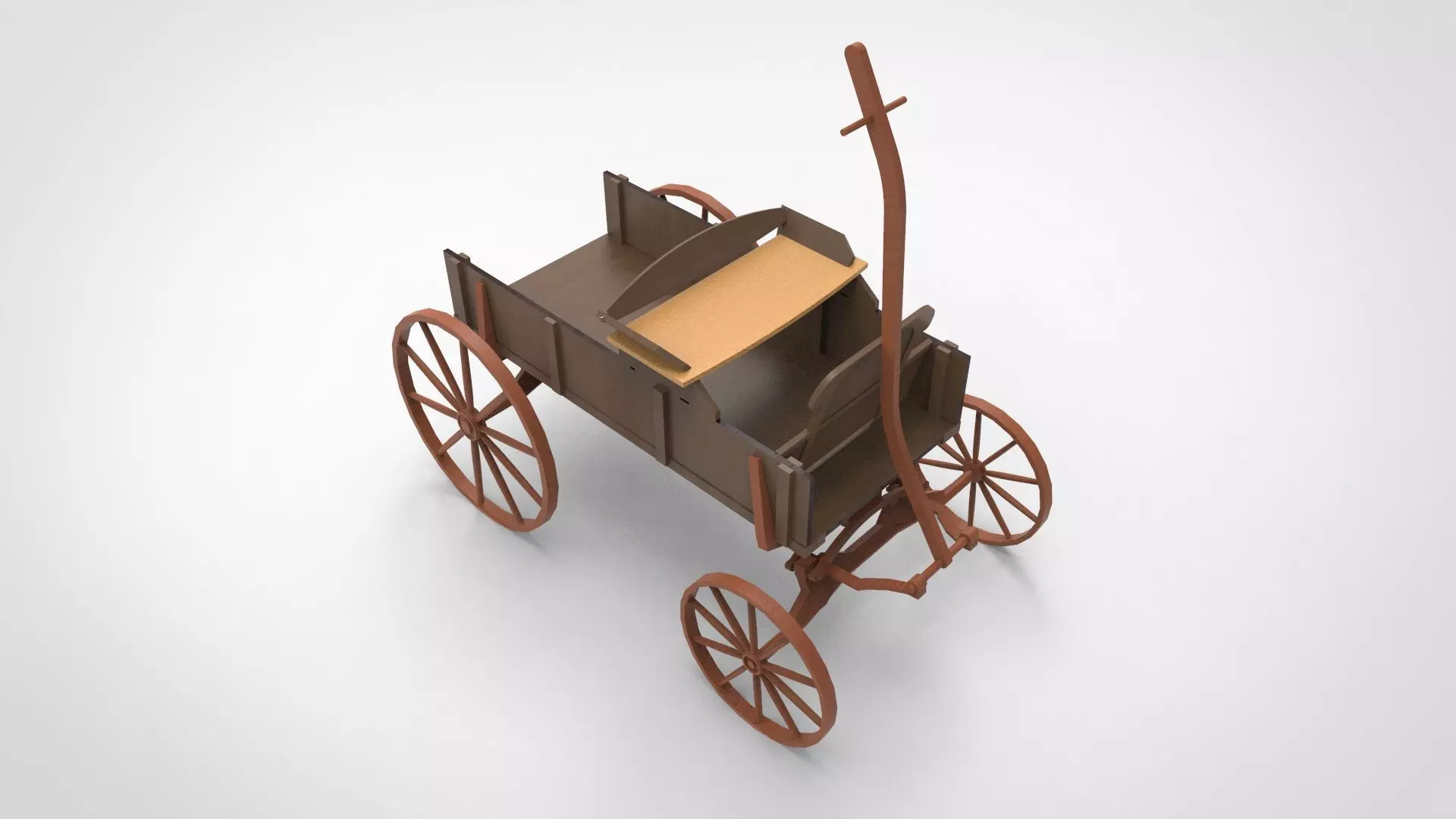 Carriage 3D model_0