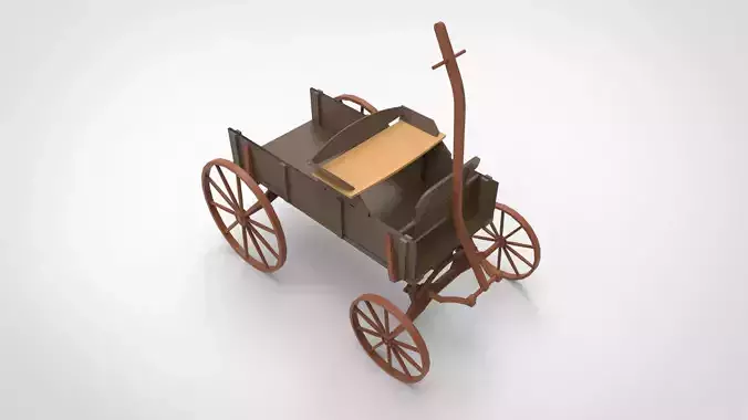 Carriage 3D model Carriage 3D model