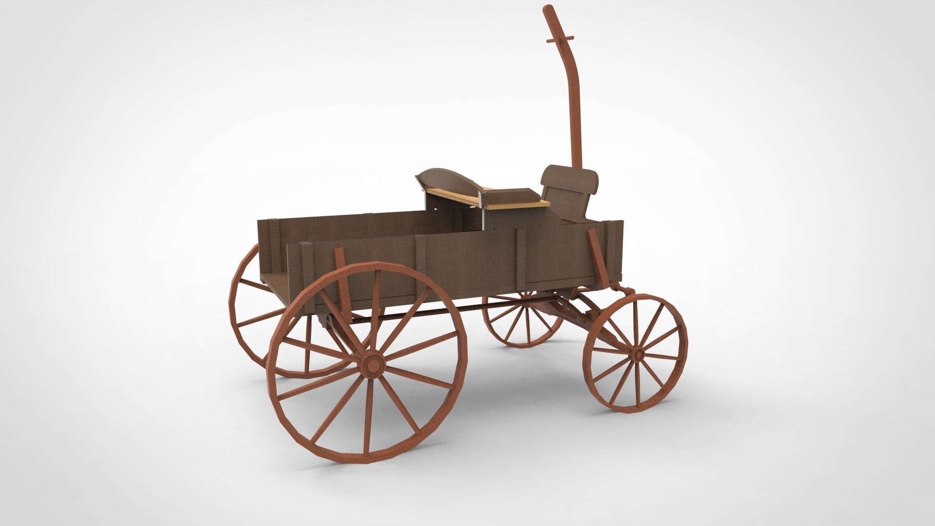 Carriage 3D model_2