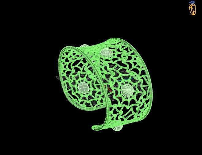 Bracelet Fashion 3D print model_19