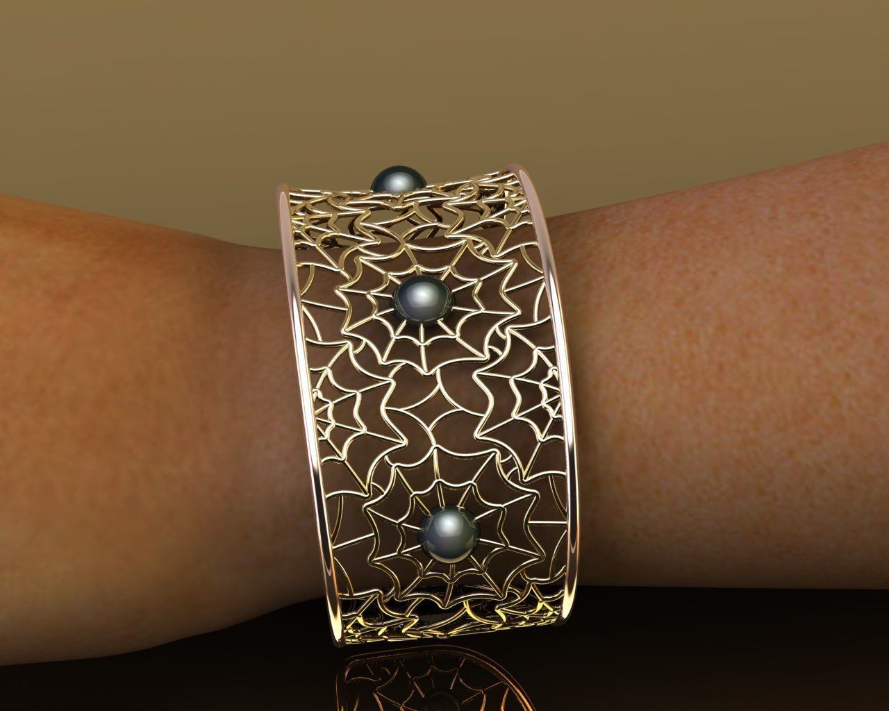 Bracelet Fashion 3D print model_10