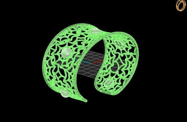 Bracelet Fashion 3D print model_21