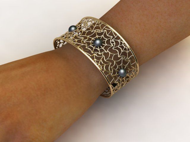 Bracelet Fashion 3D print model_12