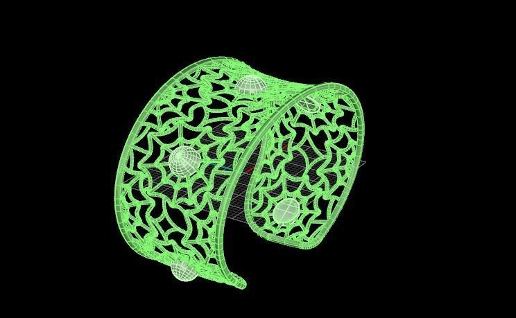 Bracelet Fashion 3D print model_18