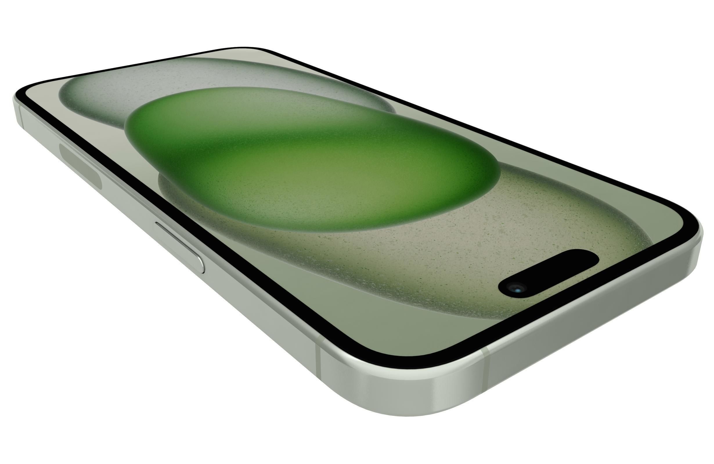 Apple iPhone 15 Plus Green 3D model_12