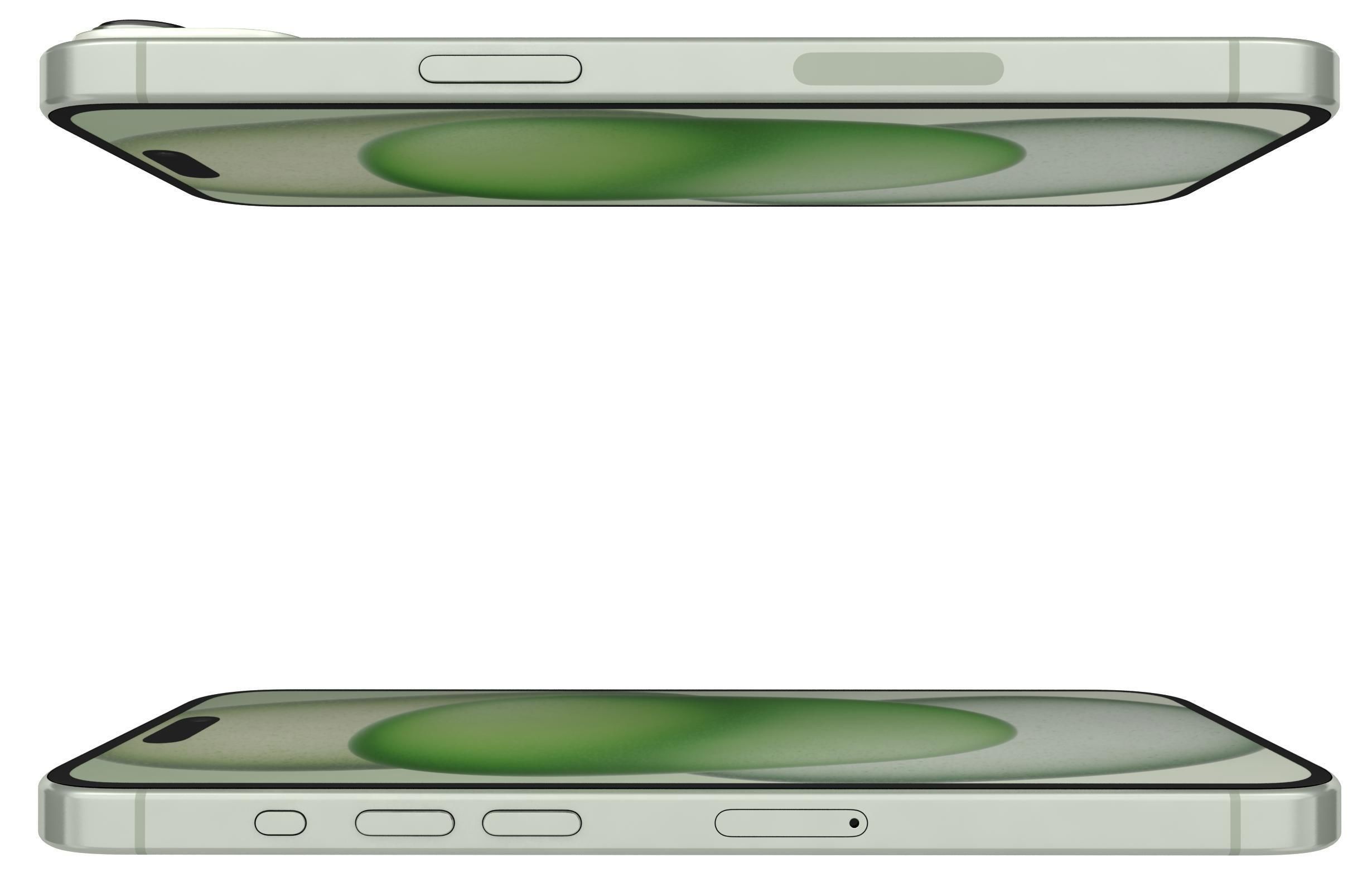 Apple iPhone 15 Plus Green 3D model_15