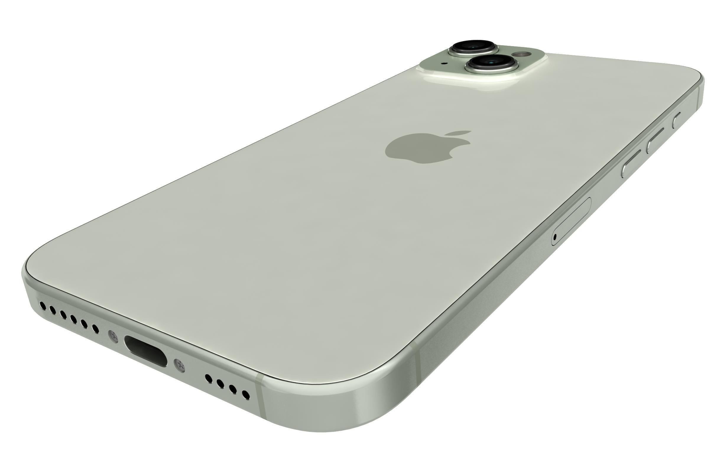 Apple iPhone 15 Plus Green 3D model_13