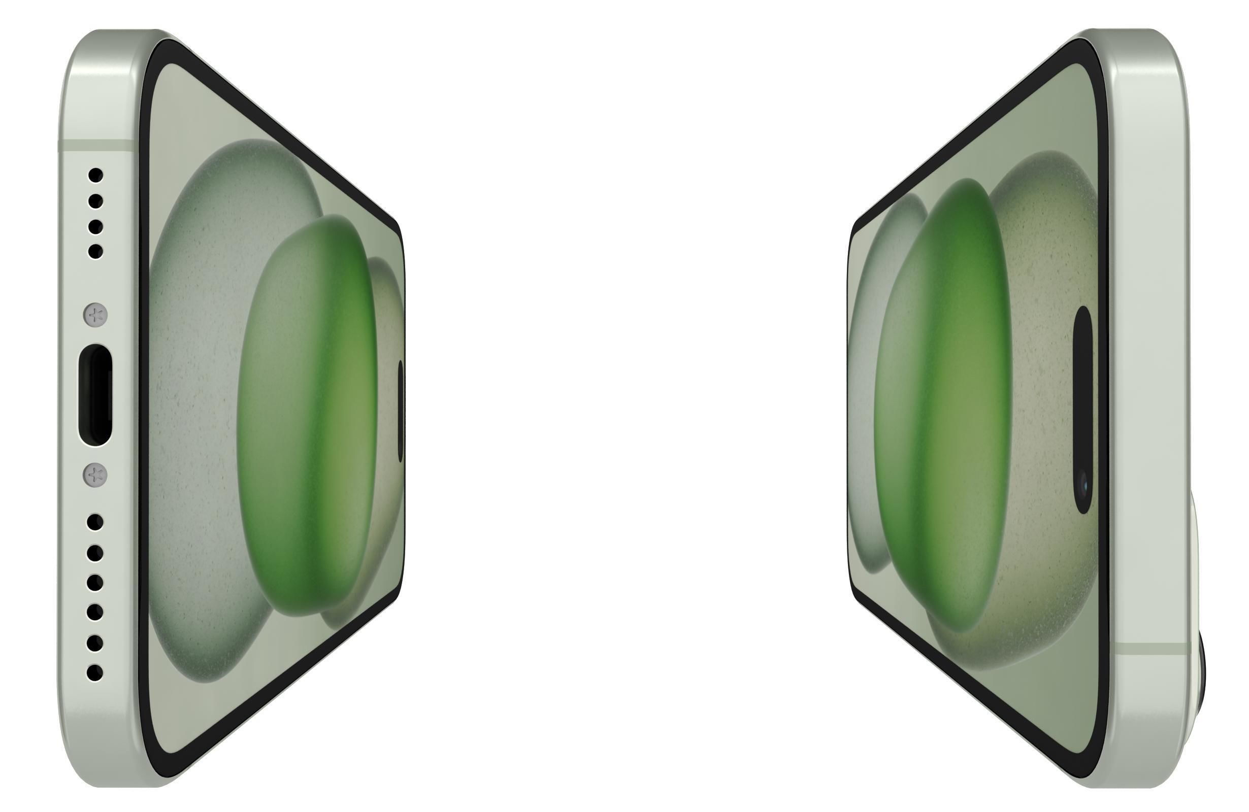 Apple iPhone 15 Plus Green 3D model_10