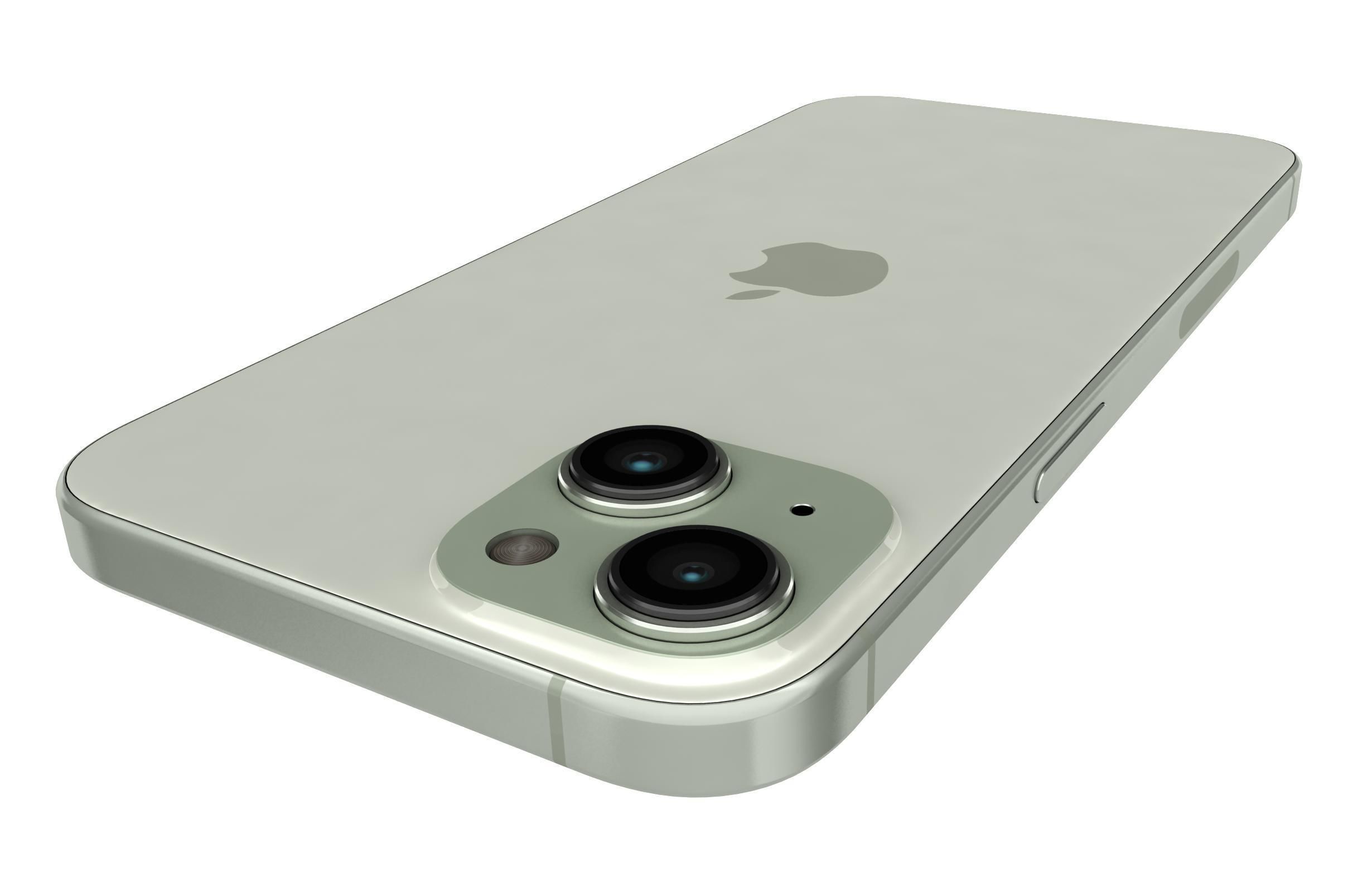 Apple iPhone 15 Plus Green 3D model_14