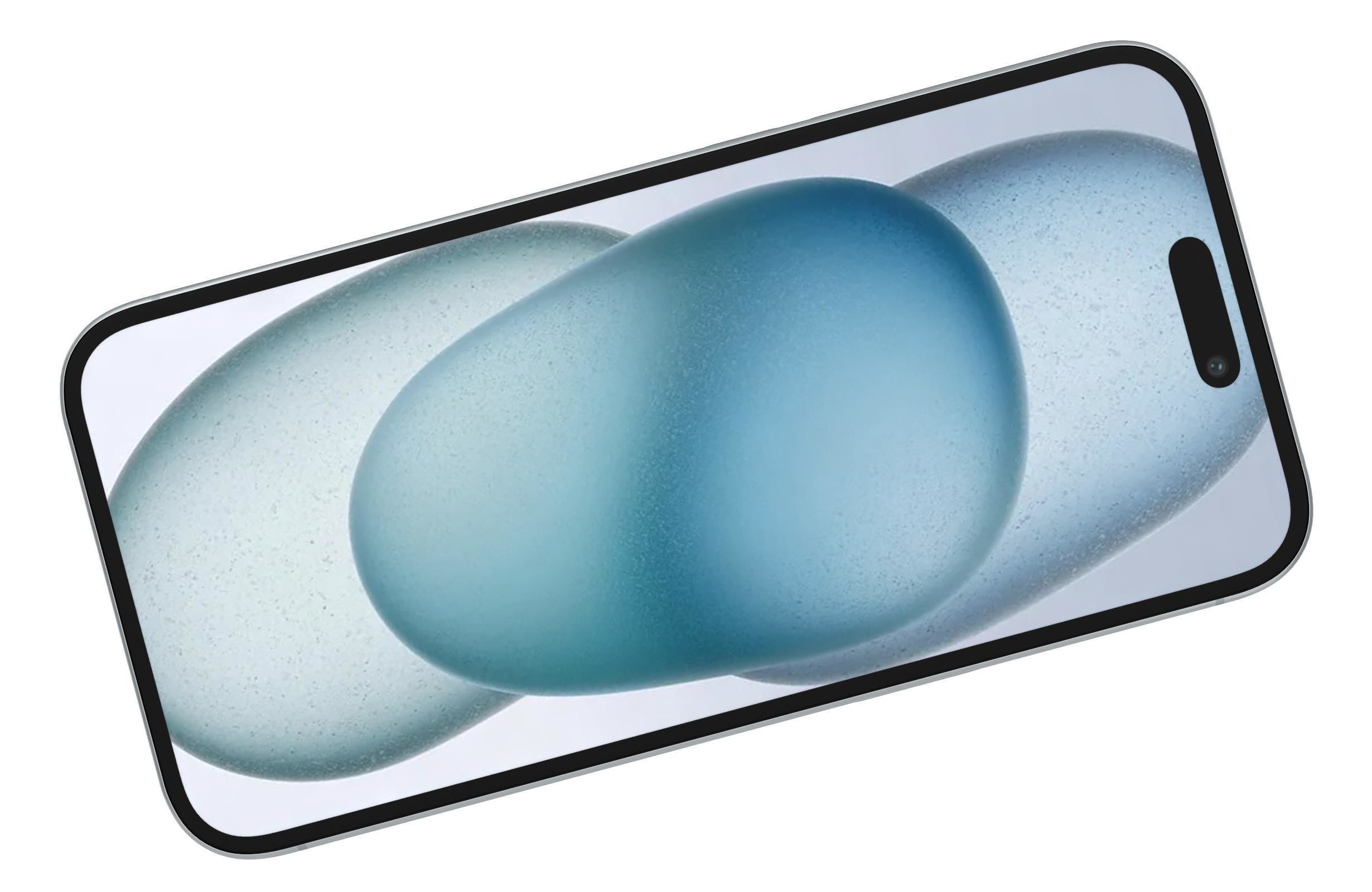 Apple iPhone 15 Plus White 3D model_6