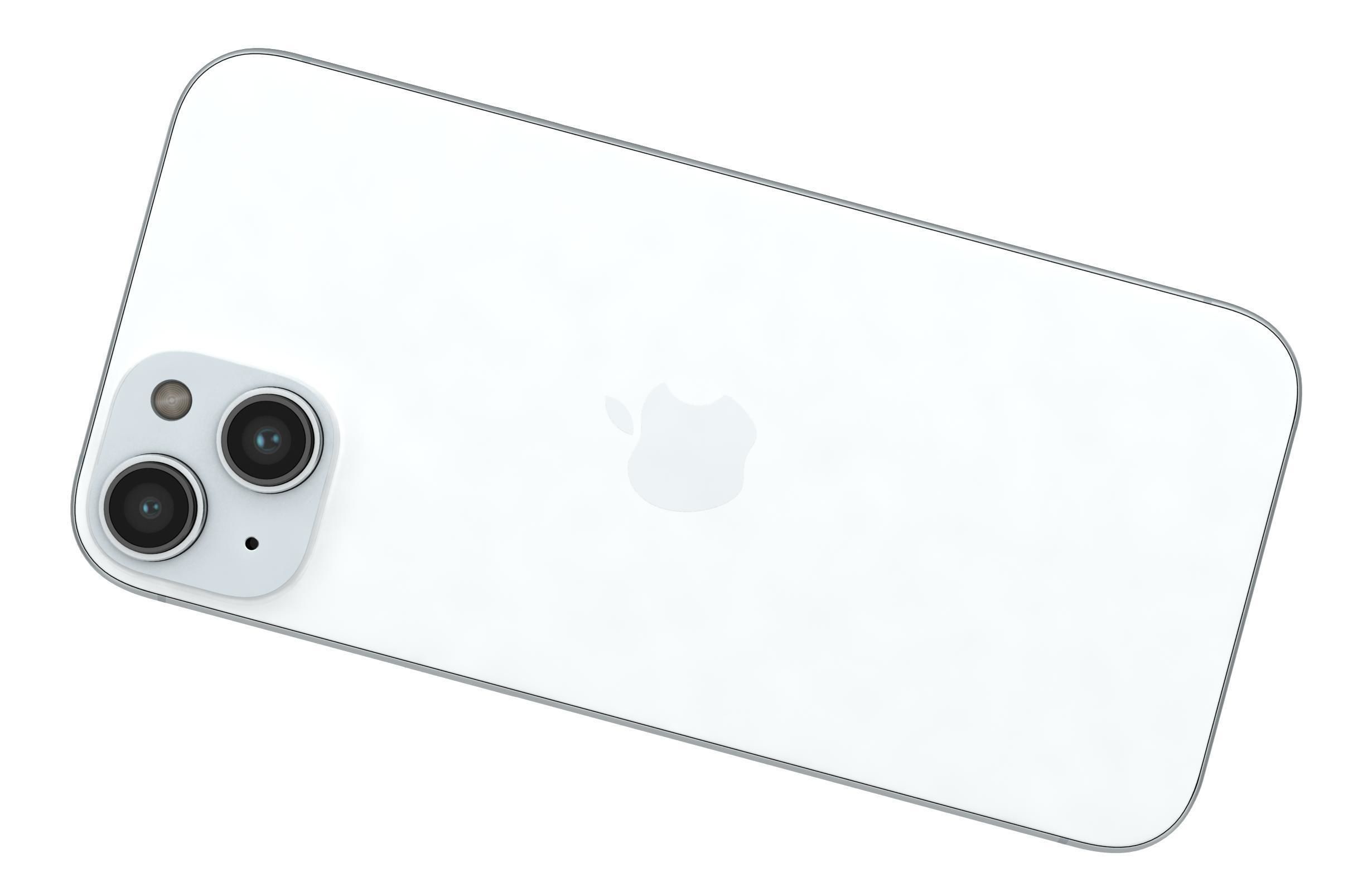 Apple iPhone 15 Plus White 3D model_7