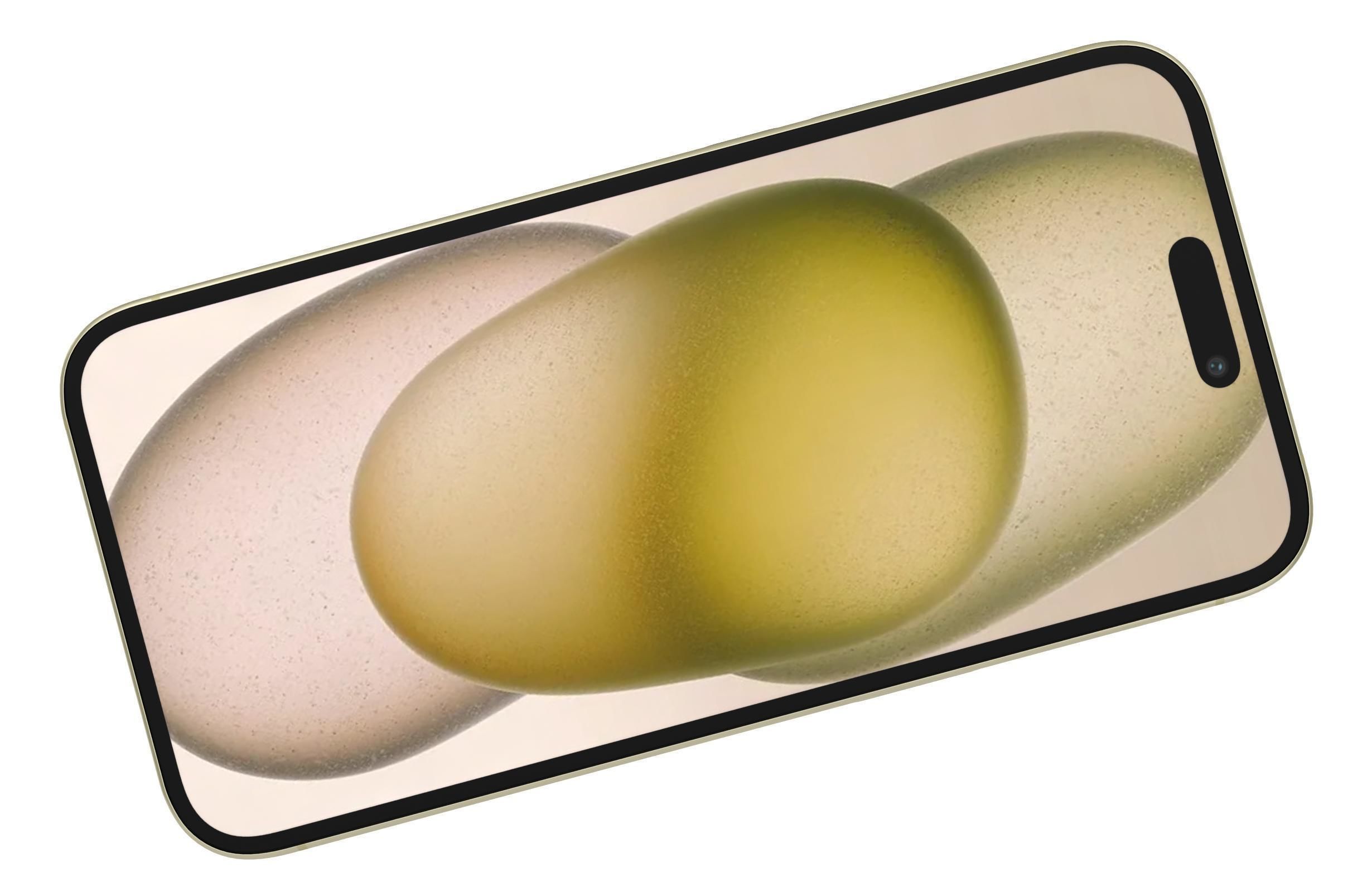 Apple iPhone 15 Plus Yellow 3D model_6