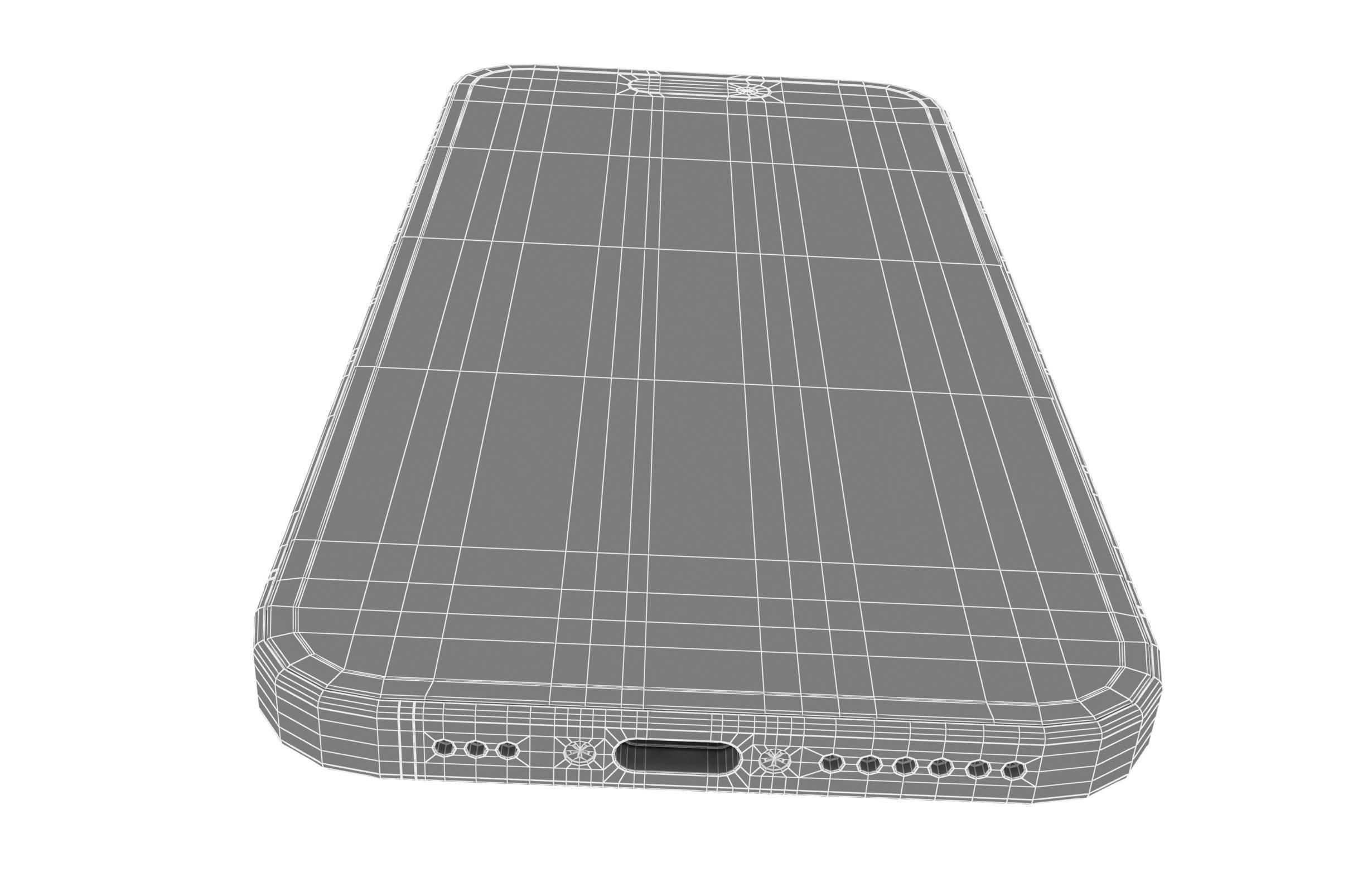 Apple iPhone 15 Plus Yellow 3D model_19